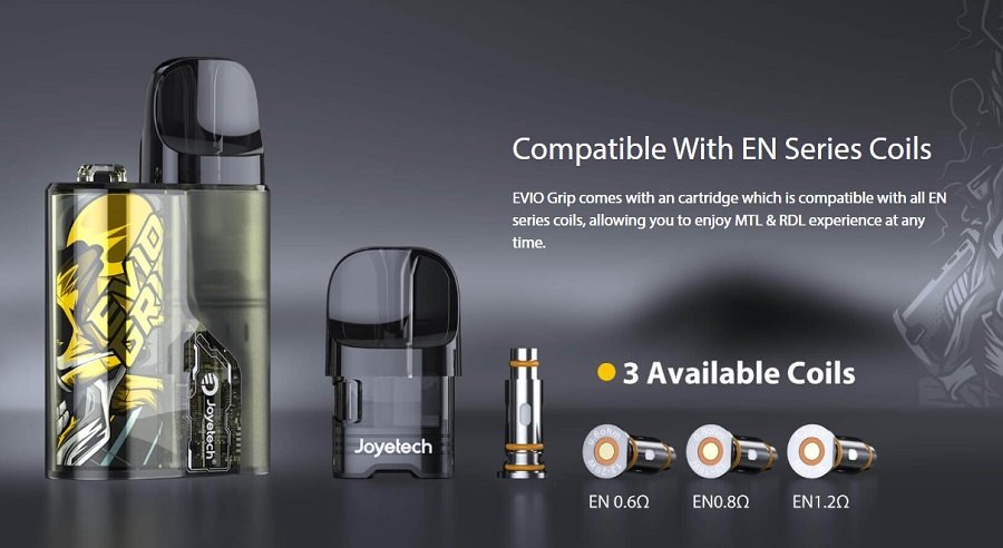 joyetech evio grip kompatibilita